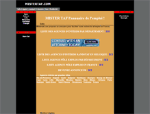 Tablet Screenshot of mistertaf.com